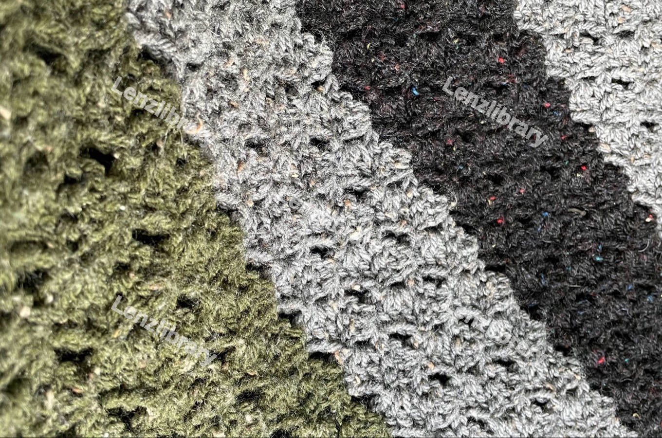 Close Up Colourful Knit